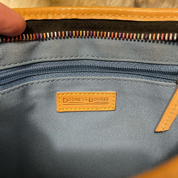 Dooney & Bourke Rainbow Monogram & Zipper Shoulder Bag with Charm - Picture 5 of 11